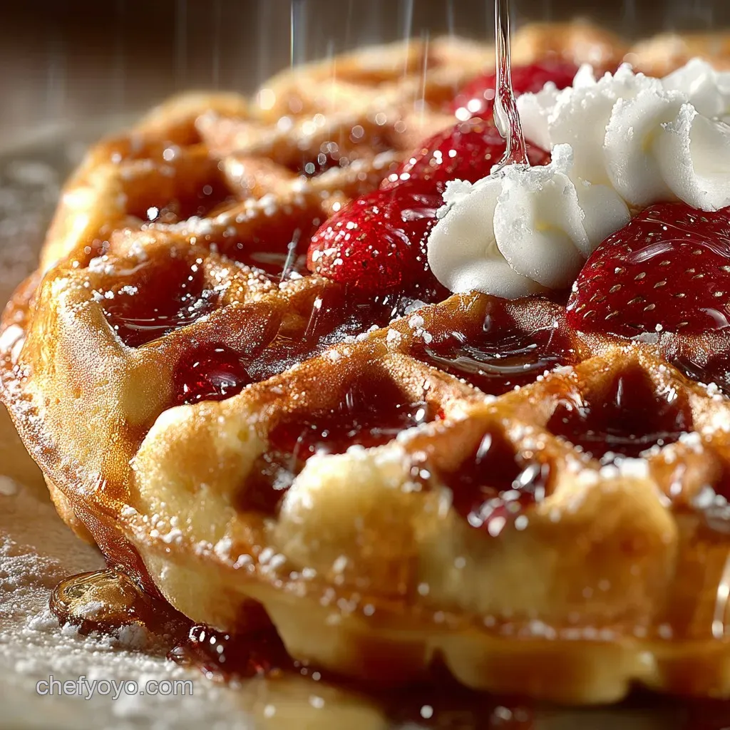 Unlock the Secret to Perfect Homemade Waffles: Crispy Outside, Fluffy Inside